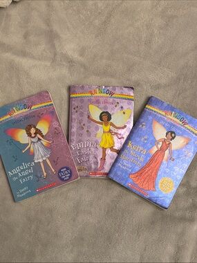 Rainbow Magic Fairy Special Edition Book Set - Purple, Pink & Blue Covers